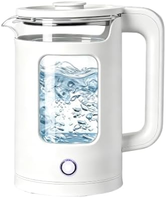 1.8L Electric Kettle for Tea and Coffee, White by RayBear