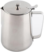 Milk Creamer Frothing Pitcher Stainless Steel Coffee Cup Mug Jug With Lid For Latte Art(2000ml) by Unknown
