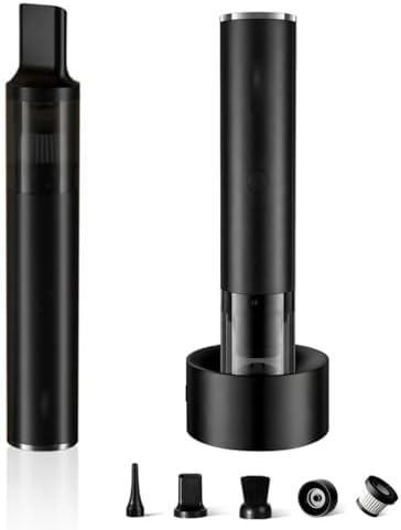 Portable Handheld Coffee Grinder Vacuum Cleaner, Coffee Powder Cleaner with Blowing & Inflating 2 Suction Modes, Mini Vacuum for Coffee Grounds by SUZLAZYR
