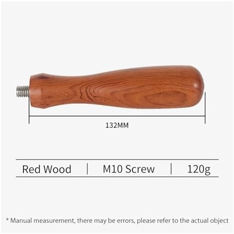 51/54/58mm Coffee Bottomless Naked Portafilter M10 Wood Handle, Compatible With Delonghi, Compatible With Breville, Espresso Accessory Barista Tools(M10 C) - Image 2