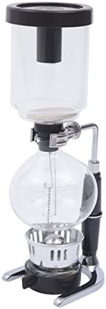 500ml Siphon Coffee Maker, Tabletop Glass Syphon Pot, Vacuum Coffee Brewer With Handles, Syphon Coffee Machine With Large-diameter for Home, Coffee Shops, Offices by Unknown