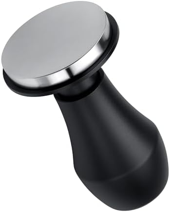 Normcore 49.7mm Coffee Tamper V4.1, Spring-loaded Tamper with Click Feedback For La Pavoni Pre-Millennium, ROK Espresso Maker, Black - Image 3