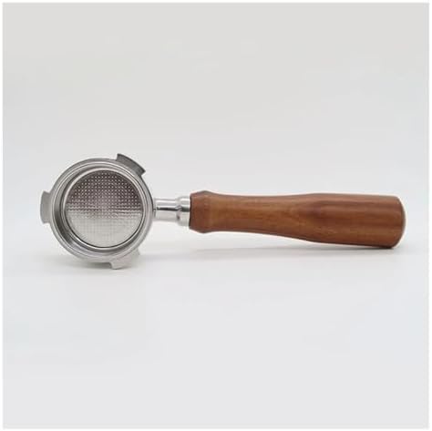 3 Ear Espresso Filter Handle Universal Espresso Machine Replacement Parts Barista,51mm Bottomless Coffee Portafilter Wood Handle(Style C) - Image 5