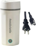 Portable Electric Kettle 110V, 304 Steel, Quick Boil,white by Unknown