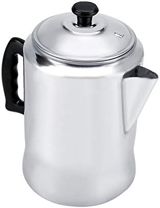 14 x 14 x 24cm/5.5 x 5.5x 9.4in Coffee Percolator, Aluminum Alloy Coffee Maker Pot Percolator Tea Kettle Stove Top with Lid for Brewing Café, Tea - Image 7