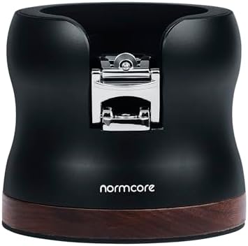 Normcore 58mm Adjustable Portafilter Stand with American Walnut Base - Image 3