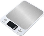 Electronic Scale, Kitchen Scale 5kg Platform Stainless Steel Commercial High-Precision Electronic Balance,for Meal Prep, Baking and Cooking(Gray,5Kg) - Image 4