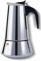 Stainless Steel Moka Pot 100-600ml Stovetop Espresso Maker Barista by Unknown