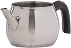 Karaca Belinay Teapot Set Silver Black, Medium Teapot, 18/10 Stainless Steel, Teapot/Lid (1 lt, 2.20 lb), Tea Kettle (1.6 lt, 3.5 lb), Suitable for Induction - Image 6