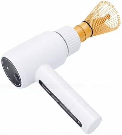 Yosoo Electric Matcha Whisk Rechargeable Handheld Frother Powder Mixer Kit with 1200mAh Battery for Cocoa Milk Home Office Camping by Yosoo