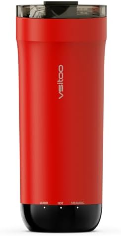 VSITOO S5 16oz Self Heating Travel Mug, Car & Desktop Charging Included by VSITOO