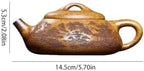 Tea Kettle Home Hand Carved Mountain View Teapot Office Desktop Tea Infuser Ceramic Tea Infuser - Image 2