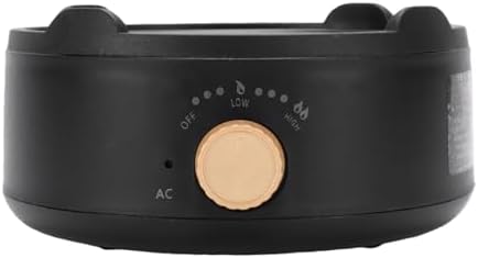 Electric Tea Kettle Warmer, ABS and Metal Tea Brewing Station with 500W Fast Heating Auto Shut Off, Compact Hot Plate for Pot Mug Office Apartment (US Plug 110V) - Image 5