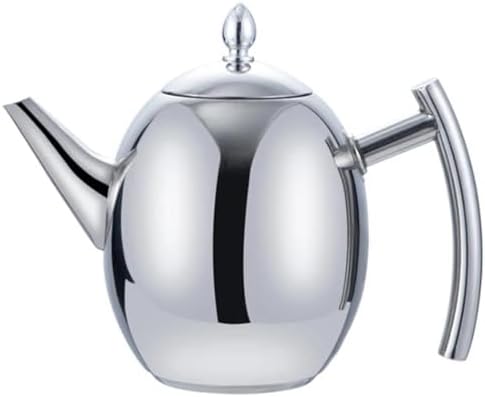 2L Tea Kettle Infuser for Induction Stainless Steel with Tea Strainer with Tea Infuser Teaware Sets Travel Tea Set s & Coffee Servers by Unknown