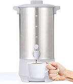 SYBO 45 Cup Coffee Urn, 6L Commercial Stainless Steel Coffee Maker by Sybo