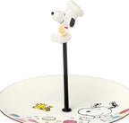 Lenox Chef Snoopy Porcelain Tiered Serving Tray - Image 2
