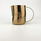 KuGuo 500ml Milk Frothing Pitcher for Latte Art Espresso, Mirror Rose Gold - Image 2