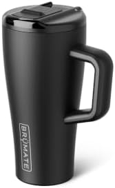 BrüMate Era Flip 20oz Kids Tumbler with Covered Flip Down Straw | 100% Leakproof Insulated Kids Cup | Made of Stainless Steel | Cup Holder Friendly | 20oz (Matte Black) - Image 2