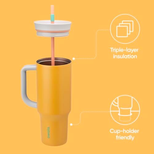 Owala Tumbler Stainless Steel Water Bottle 40 oz Tropical - Image 2
