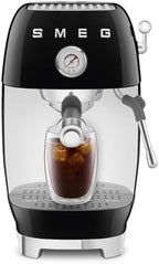 Smeg ECF03 Made in Italy Retro Espresso Machine with Cold Brew, 15 Bar Pump, Thermoblock Heating, Steam Wand, Adjustable Temperature, 47 oz Water Tank- (Black) - Image 4