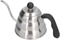 Gooseneck Coffee Kettle, Stainless Steel 1.2L (1L) by ZAWELIYO