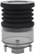 Coffee Grinder Funnel with Silicone Bellows for Baratza Sette 270 and BG30, Dual Function Blowing Bin for Cleaning and Collecting Grounds, ABS and Silicone Design in Black by Unknown
