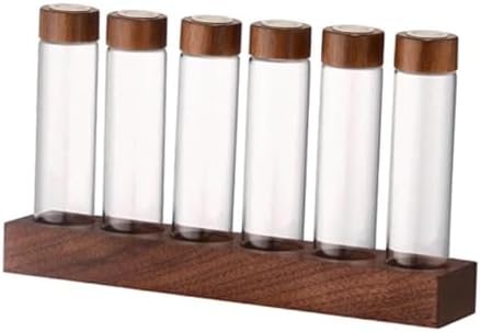 Coffee Bean Dispenser, Coffee Cellar Tube, Coffee Bean Storage Container for Kitchen, 6 Hole 22g by Unknown