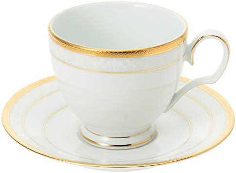 Noritake T91988/4335 Cup & Saucer (Coffee Tea) 8.5 fl oz (250 cc), Hampshire Gold Fine Porcelain - Image 5