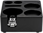 Normcore 58mm Espresso Tamping Station, Compact Black Ashwood Stand - Image 4