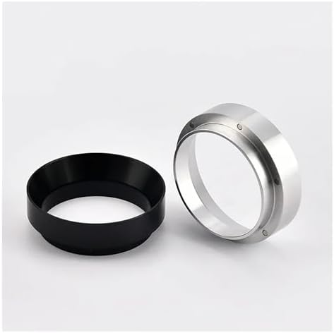 Espresso Dosing Funnel 10 Coffee Powder Rings for Bean Grinders, Anti-Fly, Barista Accessories(White-58mm) - Image 4