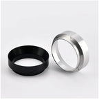 Portafilter Funnel 10 Coffee Powder Rings for Bean Grinders, Anti-Fly Powder Rings, Barista Accessories(White-53mm) - Image 4