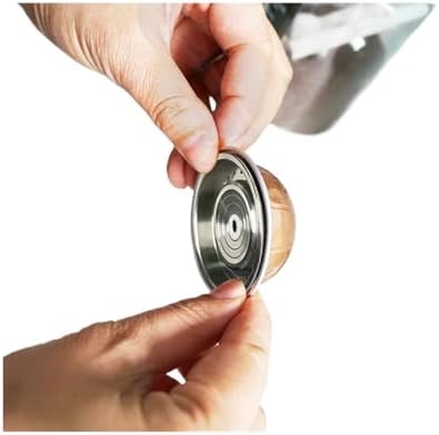 Reusable Coffee Capsule Lid for 150/230/414ML Refillable Pod - Image 7