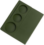 Normcore Espresso Tamping Station V3, Corner Tamping Mat, Corner Tamping Mat for 51mm 54mm 58mm Tamper, Distributor Holder, Food Grade Non-Slip Silicone, Dark Green - Image 3