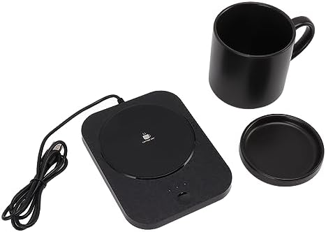 Beverage Warmer Electric Mug Heater with Ceramic Cup 50℃ 55℃ 60℃ - Image 2