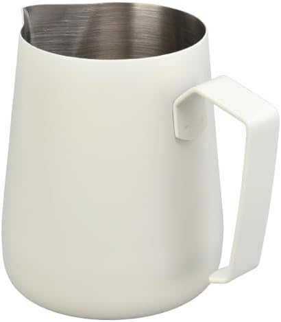 Stainless Steel Milk Frothing Pitcher with Pointed Spout, 450ml/15oz by Unknown