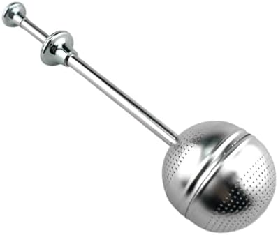 Stainless Steel Tea Infuser with Long Handle, Fine Mesh Loose Leaf Tea Strainer for Single Cup or Teapot by Unknown