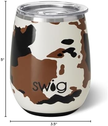 Swig Life 14oz Insulated Stemless Wine Cup, Hayride - Image 6