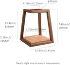 watchget Pour Over Coffee Station Coffee Dripper Stand Wooden Drip Station Pour Over Coffee Maker Stand Filter Holder - Image 2