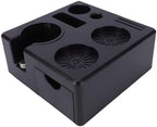 Drawer Design Coffee Tamping Station, Silicone Coffee Tamper Mat, Multifunctional Storage Organizer for Machine Accessories & Barista Tools - Image 4
