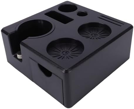 Drawer Design Coffee Tamping Station, Silicone Coffee Tamper Mat, Multifunctional Storage Organizer for Machine Accessories & Barista Tools - Image 4