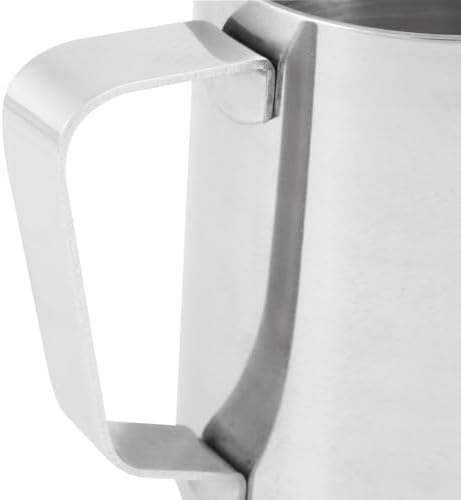 1 Quart Milk Frothing Pitcher 32-Ounce 1 Liter Large Milk Pitcher Stainless Steel Milk Steaming Frothing Pitchers for Espresso Machines Milk Frother Latte Art (Set of 2) - Image 3