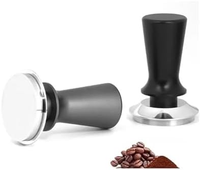 Coffee Tamper 51/53/58mm Calibrated Pressure Steady Tamper Flat Stainless Steel Espresso Powder Hammer Accessories(Silver 53MM) - Image 2