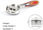 Hollowed Out 58mm Bottomless Portafilter，Compatible For Gaggia，Espresso Machine Barista Accessory(L colour wood) - Image 2