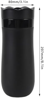 Insulated French Press Coffee Maker, 320ml Stainless Steel Travel Mug for - Image 7