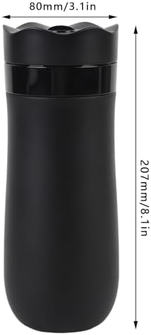 Insulated French Press Coffee Maker, 320ml Stainless Steel Travel Mug for - Image 7
