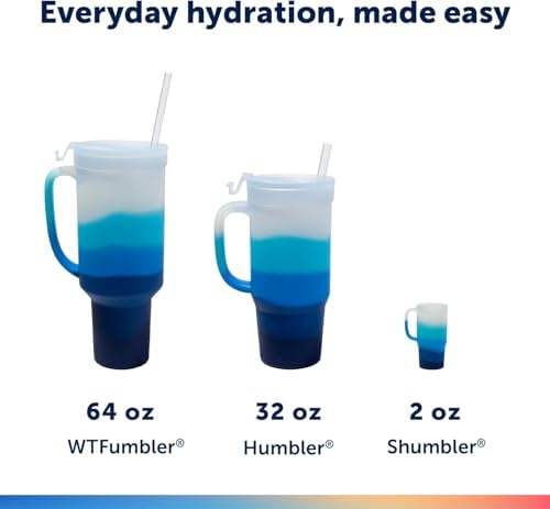 Silipint 32oz Silicone Humbler Tumbler with Handle, Flip Lid and Straw – BPA-Free, Non-Toxic, Unbreakable, Microwave, Dishwasher Safe – Perfect for Tea, Cold Water, Classic Orange - Pack of 2 - Image 6