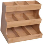 3-Tier Wood Tea Bag Organizer, Countertop Tea and Coffee Pod Storage Rack for Kitchen Pantry and Office - Image 6