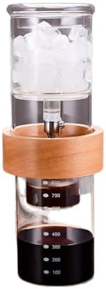 Cold Brew Coffee Maker Glass Drip Tower Adjustable Flow Control by WANLWH