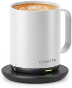 BSUNTA 16oz Self Heating Coffee Mug, Rechargeable Electric Heated Mug by BSUNTA