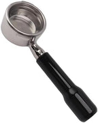 58mm Bottomless Portafilter for Gaggia Baby and More, Stainless Steel Coffee Machine Accessory with Double Ears Design (Black) - Image 6